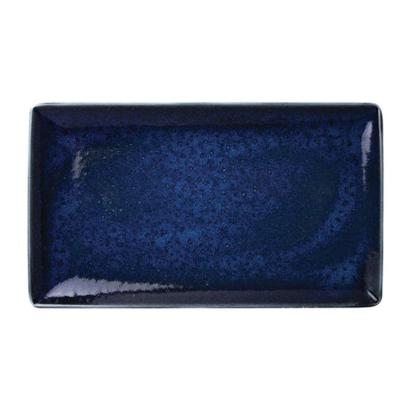 Steelite Vesuvius Rectangle Three Lapis 330x 190mm (6 Pack)