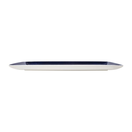 Steelite Vesuvius Rectangle Three Lapis 330x 190mm (6 Pack)