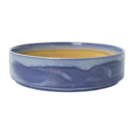 Steelite Aurora Revolution Bluestone Round Stacking Trays 202mm (12 Pack)