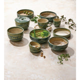 Steelite Aurora Revolution Jade Round Stacking Trays 202mm (12 Pack)