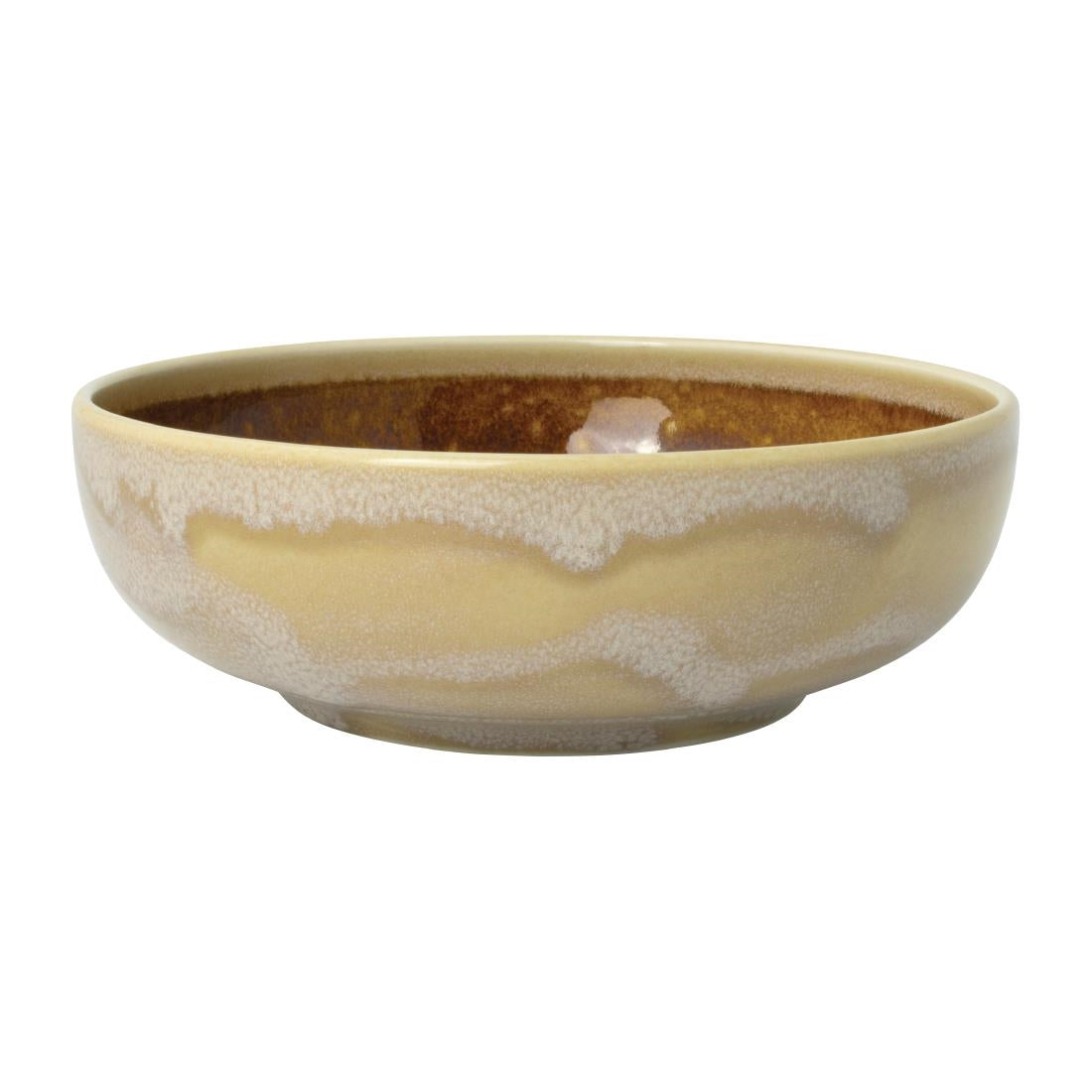 Steelite Aurora Vesuvius Amber Bowls 175mm (12 Pack)