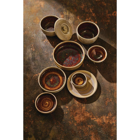 Steelite Aurora Vesuvius Amber Bowls 155mm (12 Pack)