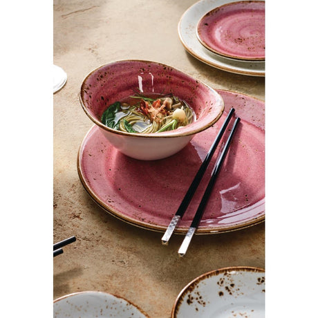 Steelite Craft Raspberry Bowls 178mm (12 Pack)