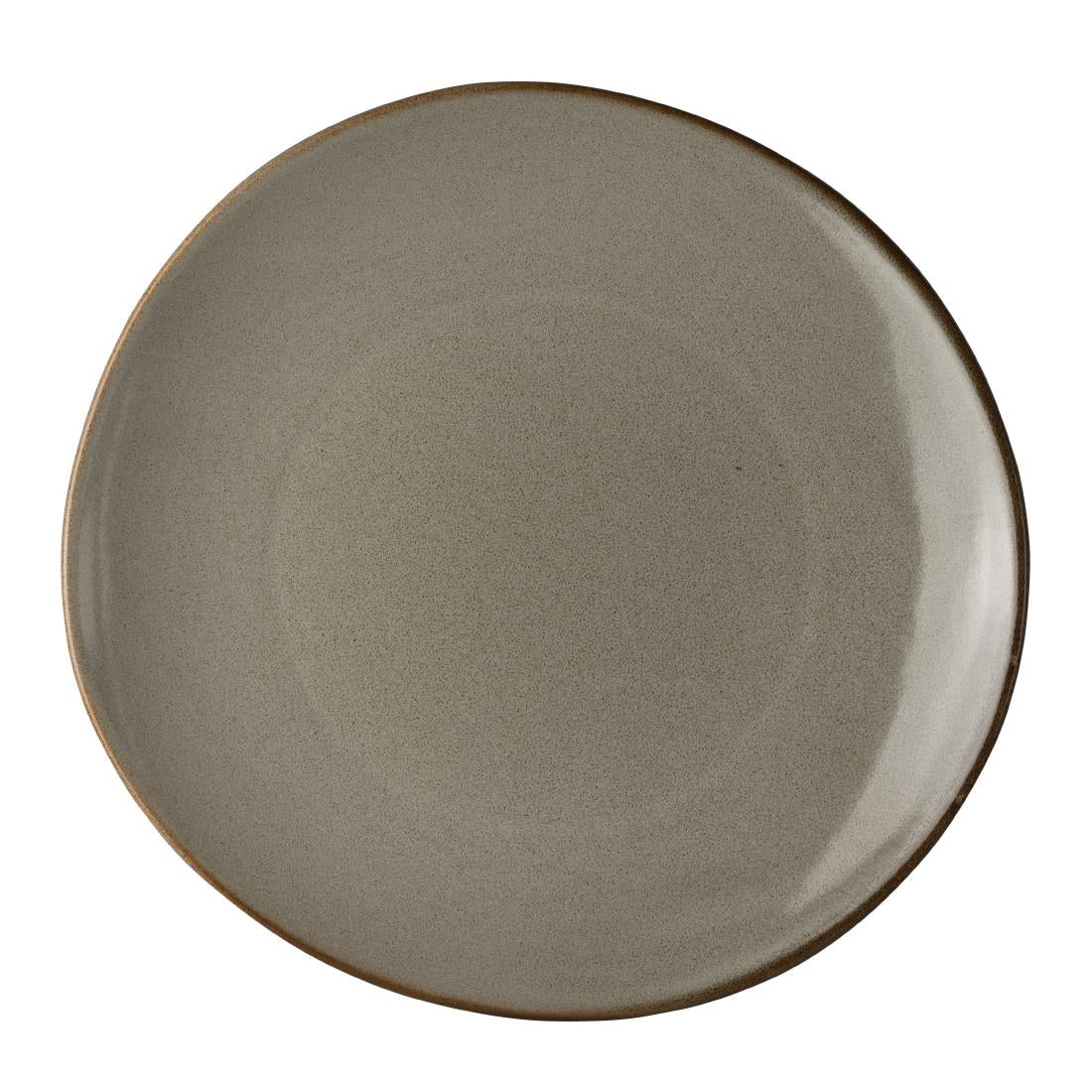 Robert Gordon Potters Collection Pier Organic Plates Brown 235mm (24 Pack)
