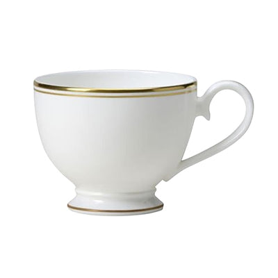 William Edwards Burnished Gold Classic Footed Tea Cups 220ml (12 Pack)
