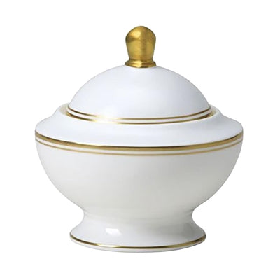 William Edwards Burnished Gold Classic Covered Sugar Bowls 250ml (12 Pack)