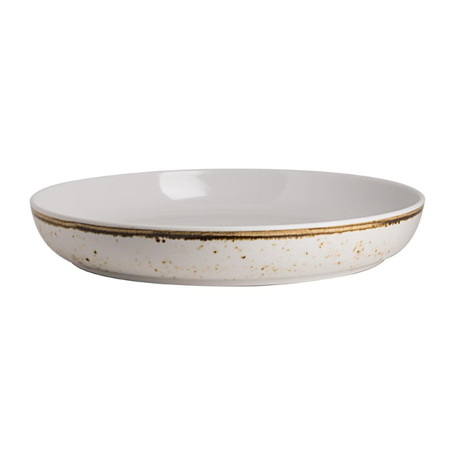 Steelite Craft White Buffet Medium Low Bowls 330mm (12 Pack)