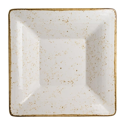 Steelite Craft White Buffet Square Pebble Bowls 343mm (6 Pack)