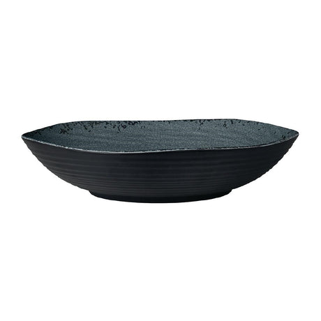 Steelite Pompeii Slate Large Shallow Round Bowls 359x 67mm (4 Pack)