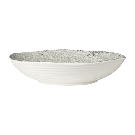Steelite Pompeii Stone Large Shallow Round Bowls 359x 67mm (4 Pack)