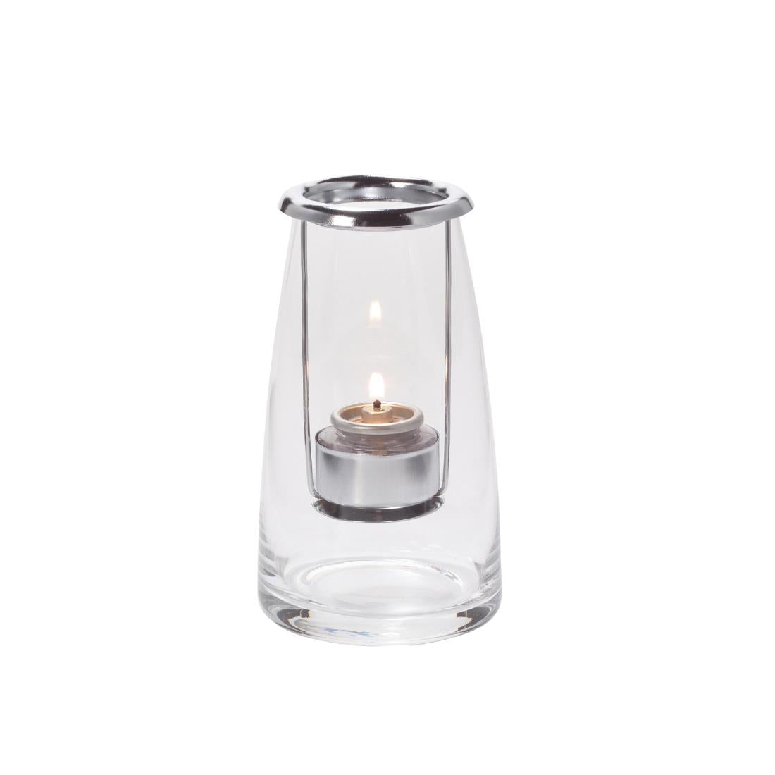 Hollowick Lighthouse Clear Glasses Lamp 83x 152mm (12 Pack)