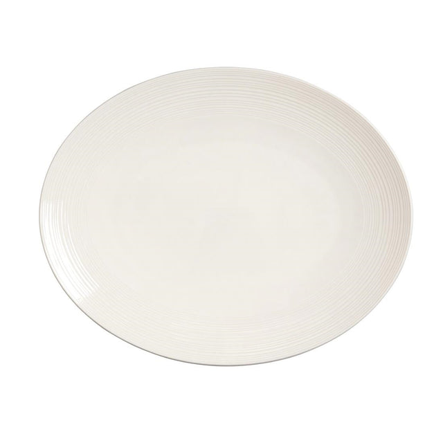 Steelite Concorde Oval Coupe Plates 342.5mm (12 Pack)