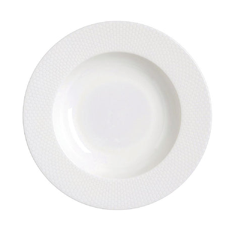William Edwards Quanta Rim Bowls White 220mm (12 Pack)
