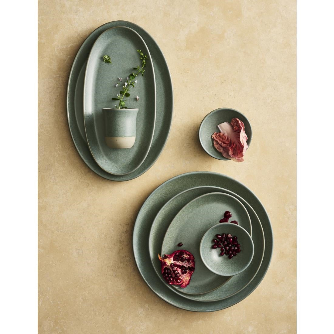 Maham Studio Carnaby Bowls Teal 230mm (24 Pack)