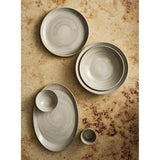 Maham Studio Carnaby Oval Platters Dove 280x140mm (24 Pack)