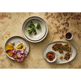 Maham Studio Carnaby Oval Platters Dove 280x140mm (24 Pack)