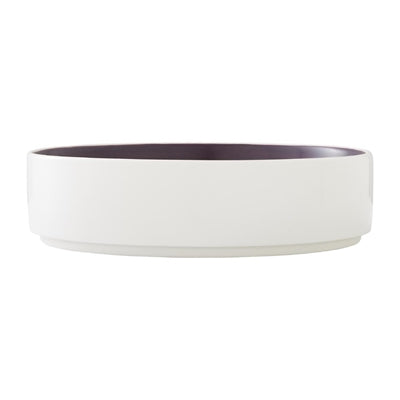 Steelite Nyx Round Stacking Trays Damson 202.5mm (12 Pack)