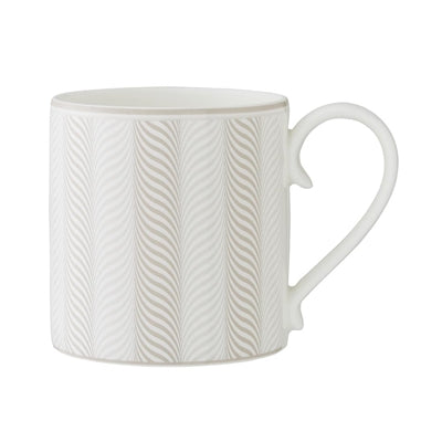 William Edwards Bakewell Coupe Mugs Taupe 350ml (12 Pack)