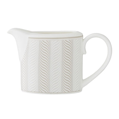 William Edwards Bakewell Coupe Milk Jugs Taupe 220ml (12 Pack)