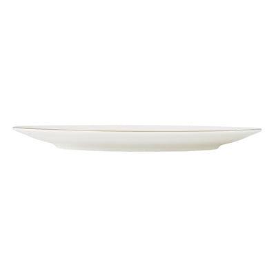 William Edwards Diamond Coupe Plates Raised White 270mm (12 Pack)