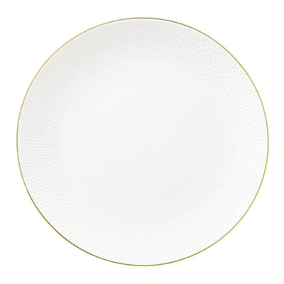 William Edwards Diamond Coupe Plates Raised White 270mm (12 Pack)