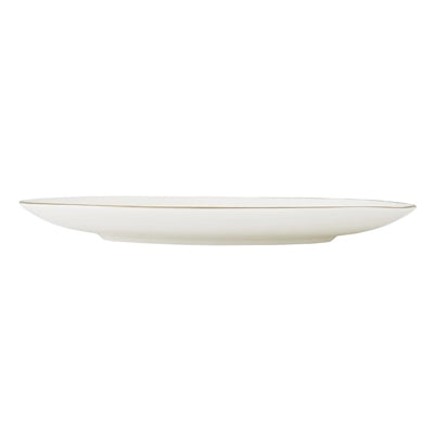 William Edwards Diamond Coupe Plates Raised White 210mm (12 Pack)