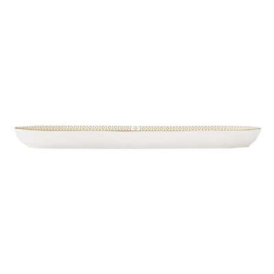 William Edwards Diamond Oblong Trays Gold 253x93mm (12 Pack)