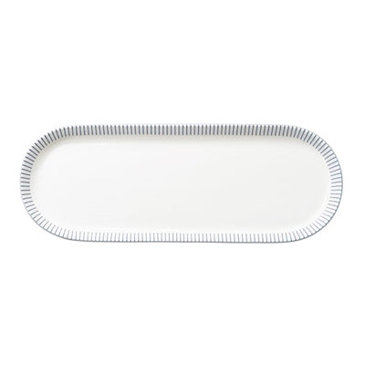 William Edwards Celestine Coupe Oblong Trays 253x93mm (12 Pack)