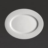 Steelite Willow Oval Plate. length 330mm. (12 Pack)