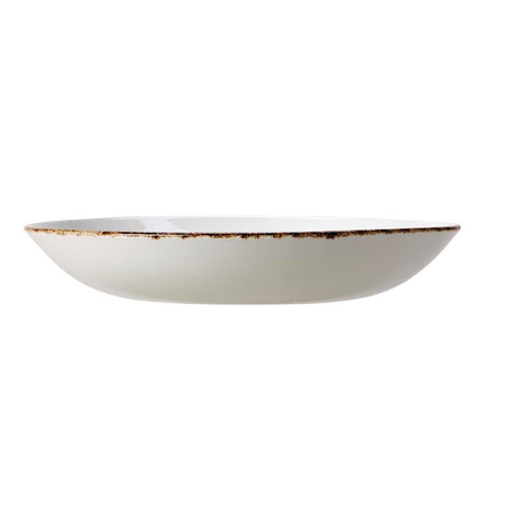 Steelite Brown Dapple Coupe Plates 253mm (24 Pack)