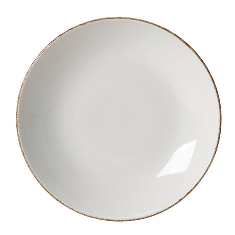 Steelite Brown Dapple Coupe Plates 230mm (24 Pack)