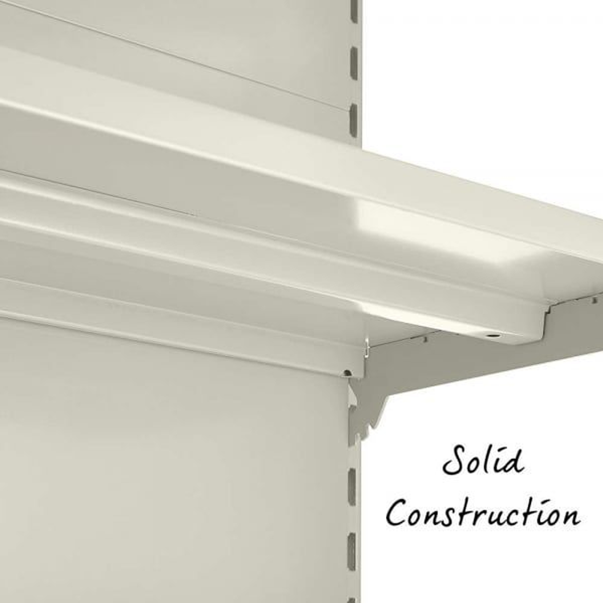 100 set White Shelf with mix width 1000mm and 1250mm - B Grade