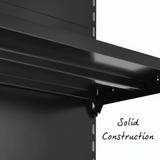 100 set Black Shelf with mix width 1000mm and 1250mm - B Grade