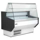 1m Flat Glass Serve Over Counter