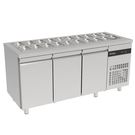 3 Door Gastronorm Saladette 429 L