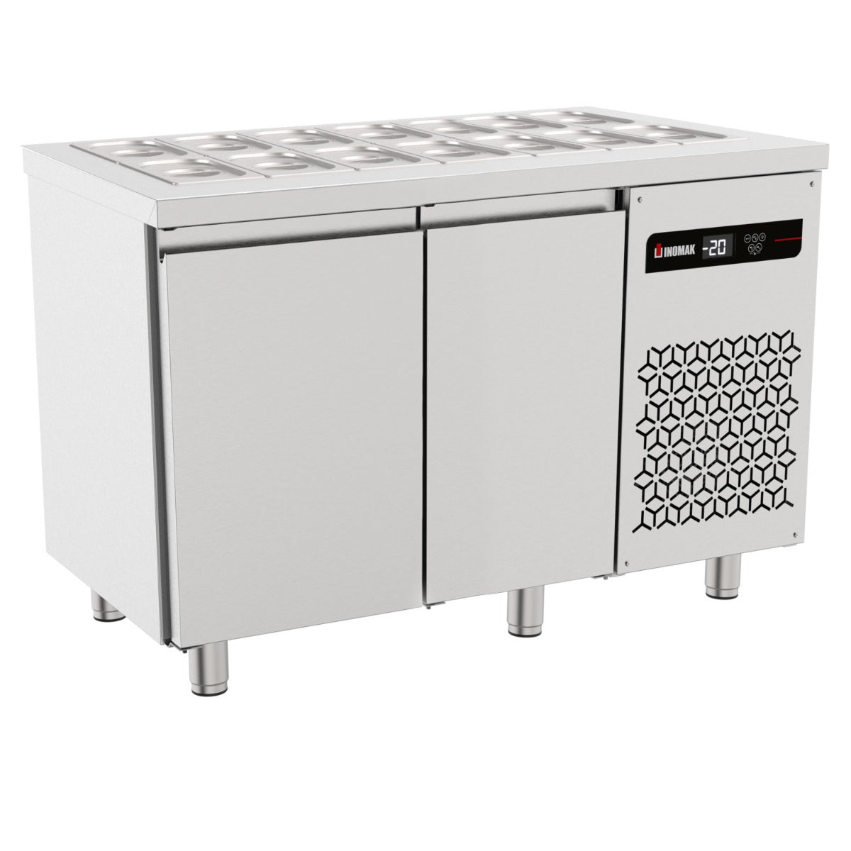 Double Hinged Door Gastronorm Saladette