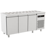 Triple Hinged Door Gastronorm Saladette
