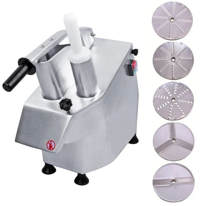 Vegetable Prep Machine, Veg Slicing,Cutting Machine With 5 Discs,