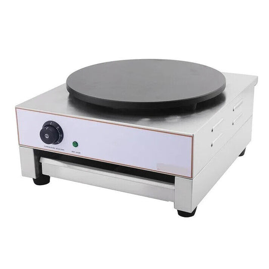 Commercial Electric Crepe Maker 400mm Single Crepe Tray - CM-1