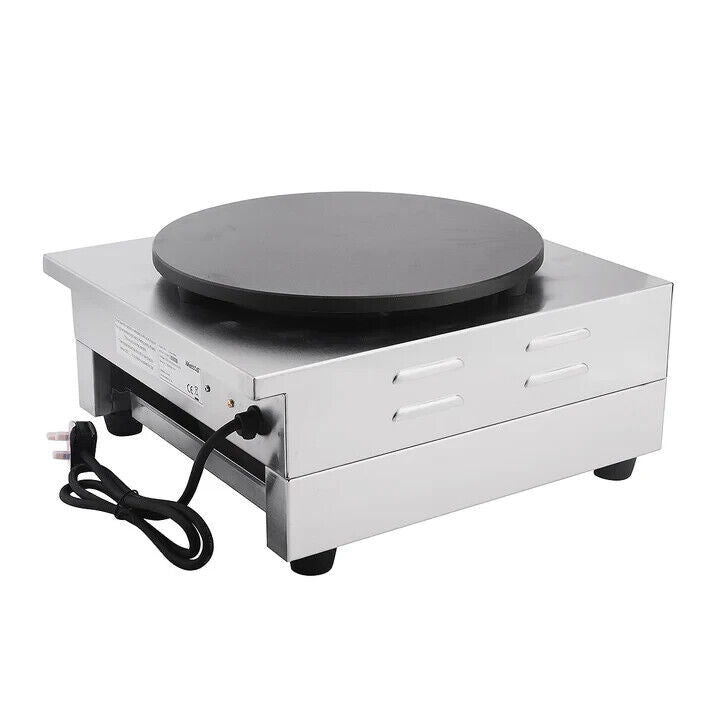 Commercial Electric Crepe Maker 400mm Single Crepe Tray - CM-1