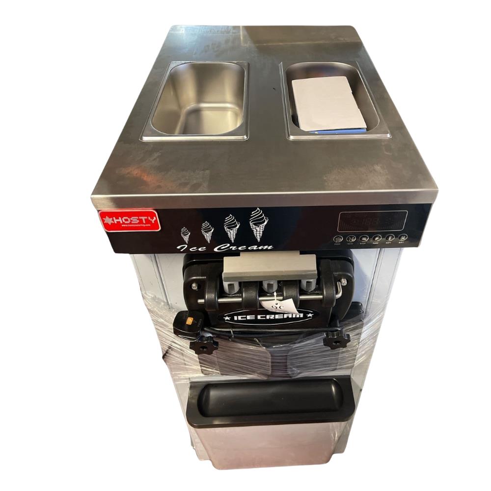 Ice Cream Machine Frozen Yoghurt Sorbet Machine Freestanding Hosty 126x71x48cm