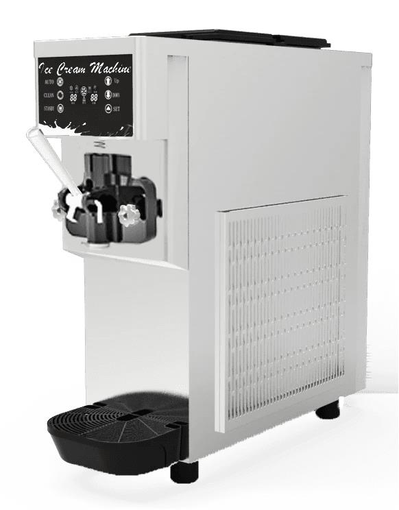 Ice Cream Machine 13L/H Countertop Single Head Pre-cooling system 22x66x72 cm