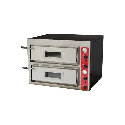 Double Deck Electric Pizza Oven 8x12' pizza 92x84x55cm