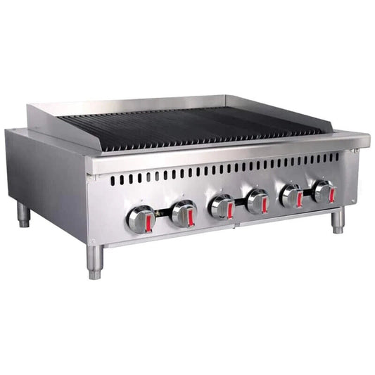 Chargrill 90cm Gas Radiant Charbroiler Countertop Stainless Steel