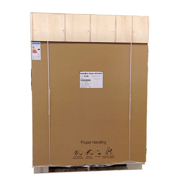 Upright Freezer Double Door Top Motor 1375L Commercial Solid Door GN1410BT Brand New