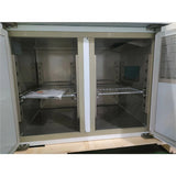 Counter Fridge 2 Door 272 Litre Bench Fridge Chiller 135x70x85 cm