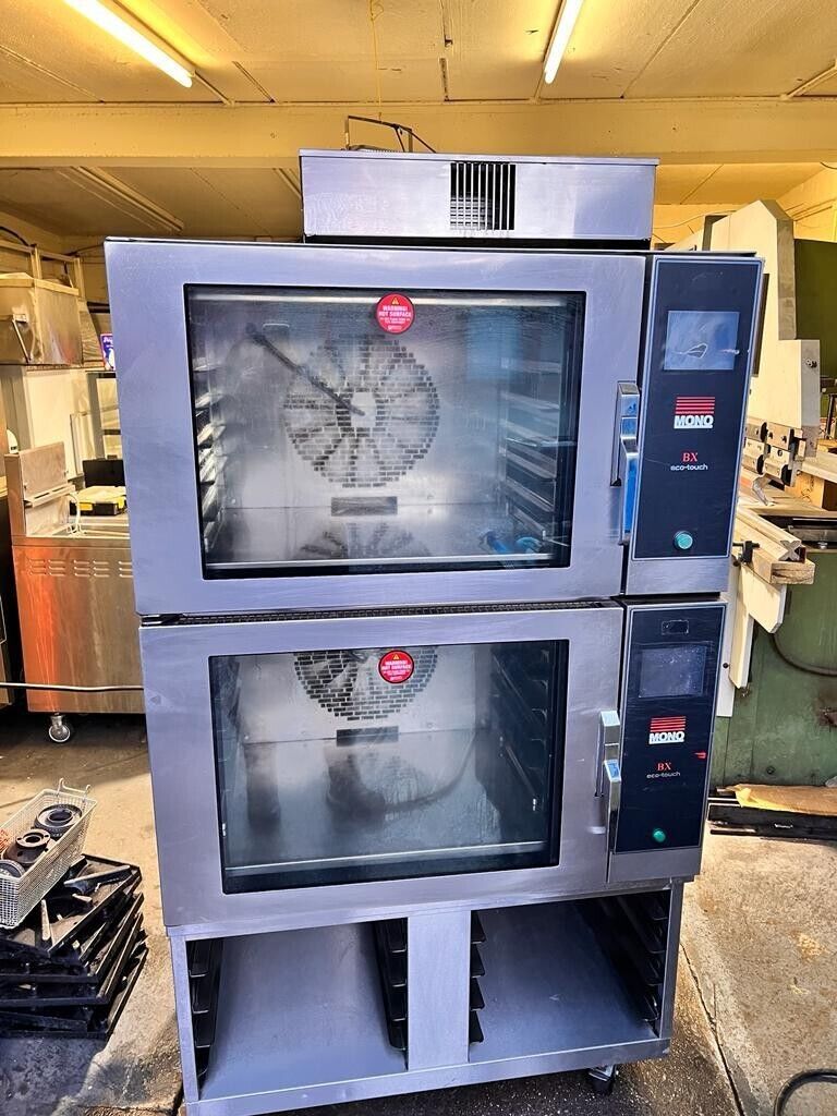 2x Mono Eco Touch Oven 2x5 Tray 3phase with Test Certificate Excellent Condition