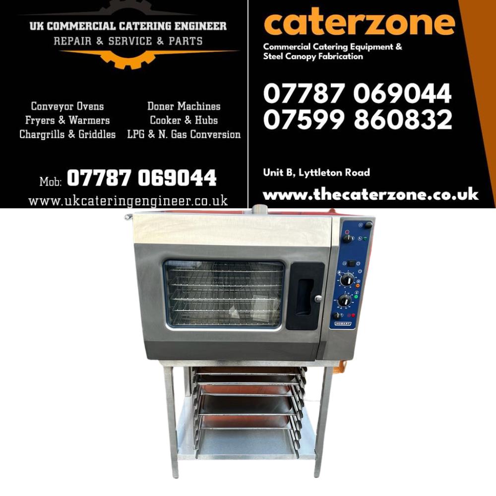 Hobart Electric Convection Oven 6 Shelf with Stand 3Phase 50Hz Fully Refurbished