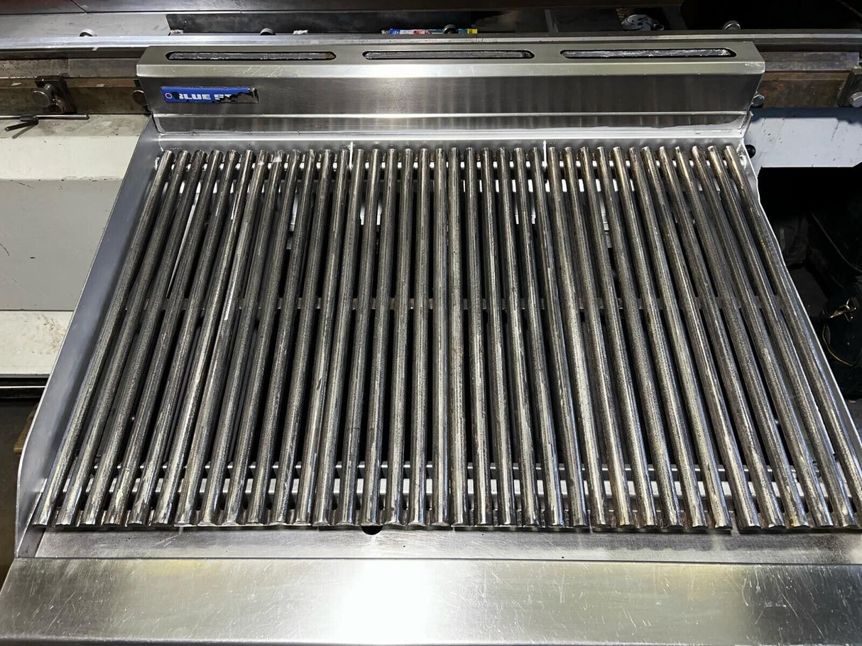 Blue Seal 3 Burner Chargrill with Stand Fully Refurbished