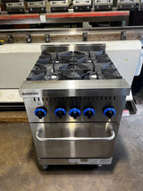 4 Burner Gas Cooker with Oven Refurbished